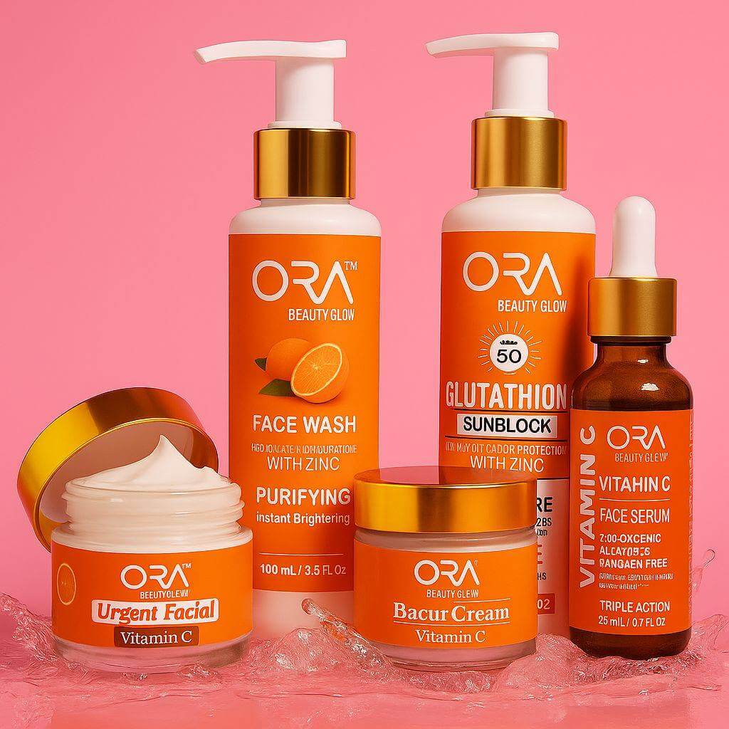 ORA 5 - in - 1 Skincare Kit – Glow, Brightening & Daily Protection - My Store
